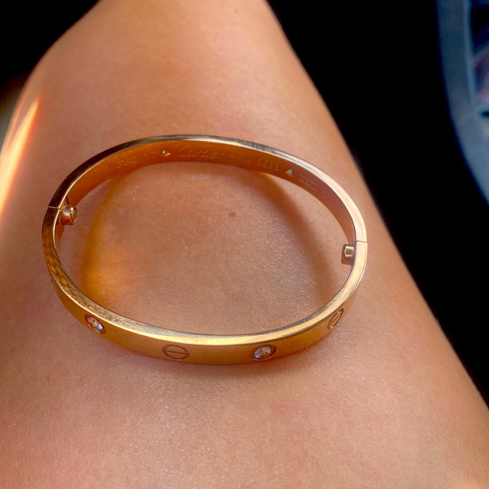 Cartier love bangle